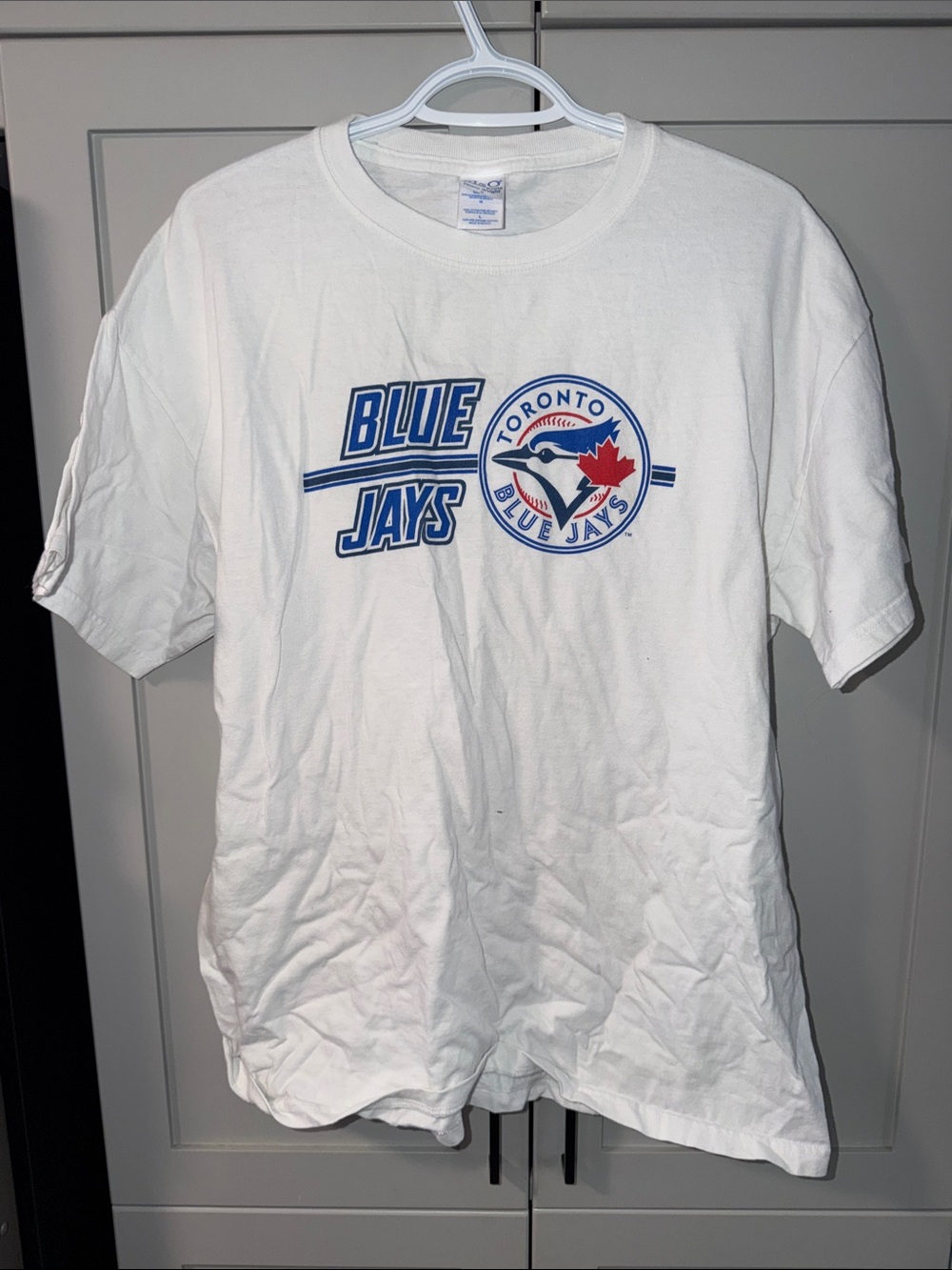 Toronto Blue Jays White Short-Sleeve Team Logo Tee